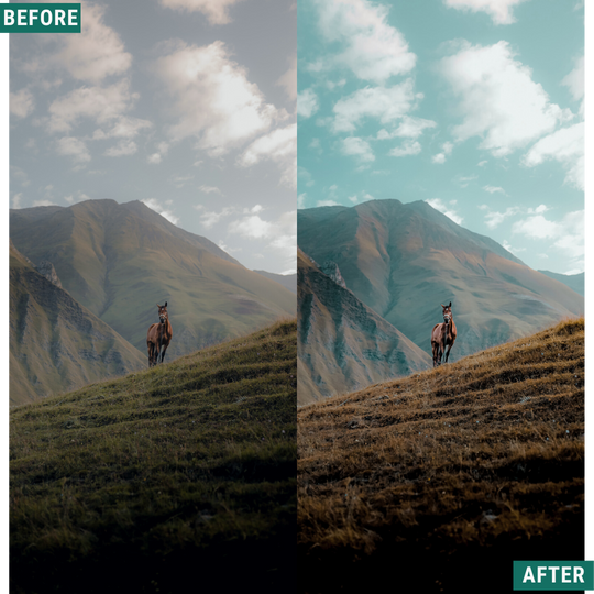 Teal Land Lightroom Presets Pack