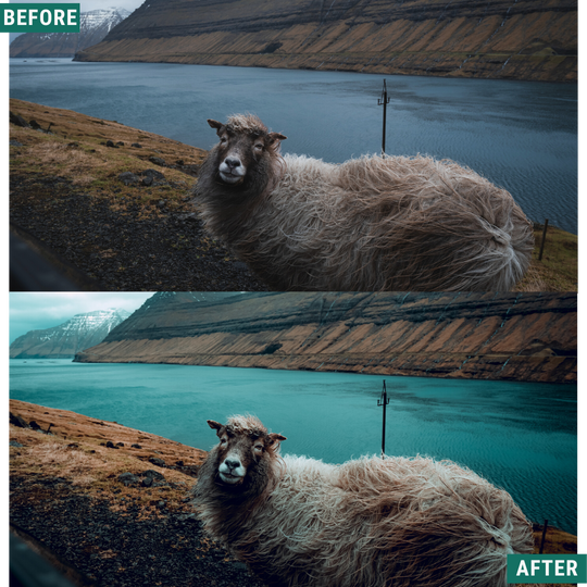 Teal Land Lightroom Presets Pack