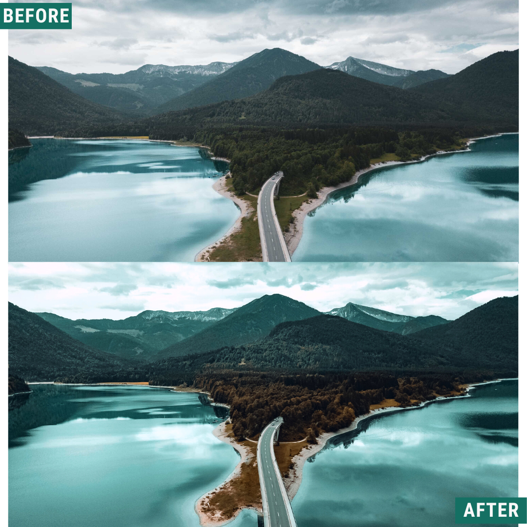 Teal Land Lightroom Presets Pack