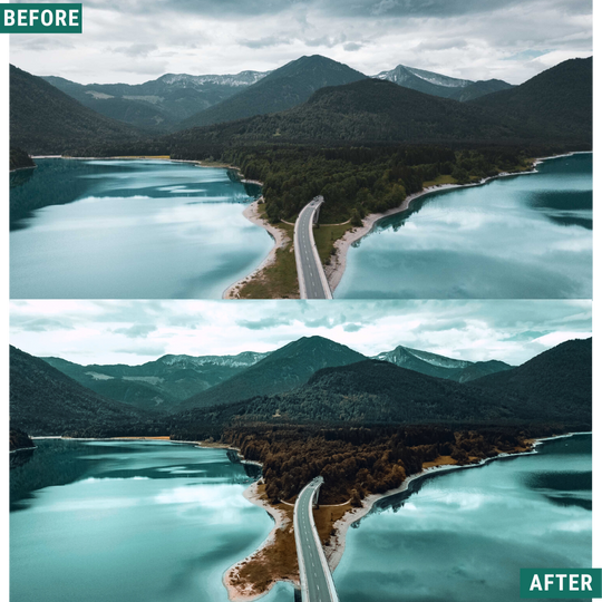 Teal Land Lightroom Presets Pack