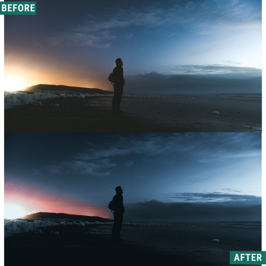 Blaue Dämmerung Lightroom Presets Pack