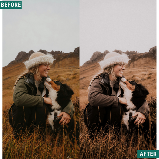 Rustikaler Wind Lightroom Presets Pack