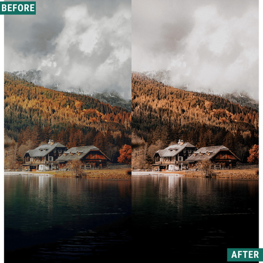 Rustikaler Wind Lightroom Presets Pack