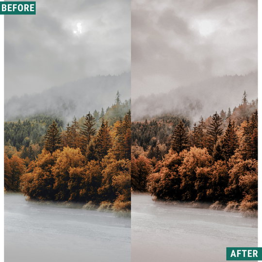 Rustikaler Wind Lightroom Presets Pack