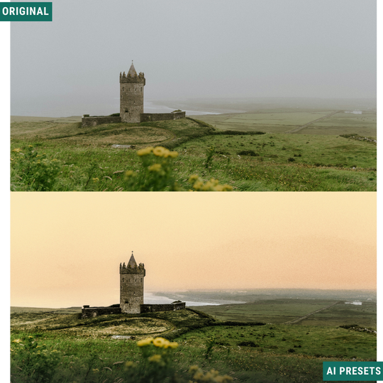 The Complete AI Workflow Lightroom Presets Bundle