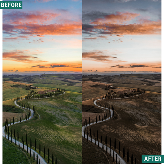 Gedämpfte Stimmung Lightroom Presets Pack