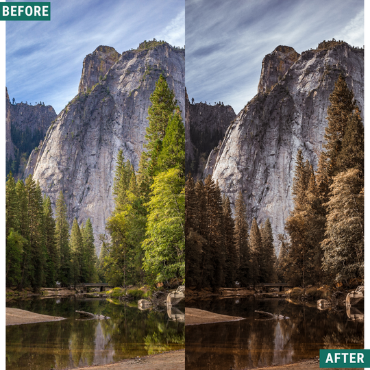 Gedämpfte Stimmung Lightroom Presets Pack