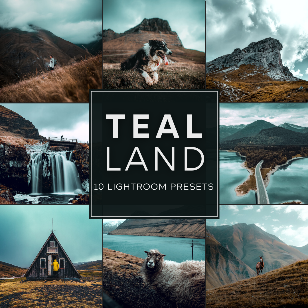 Teal Land Lightroom Presets Pack