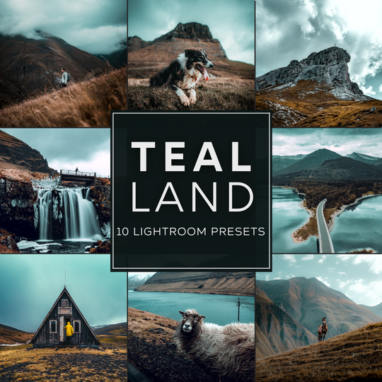 Teal Land Lightroom Presets Pack