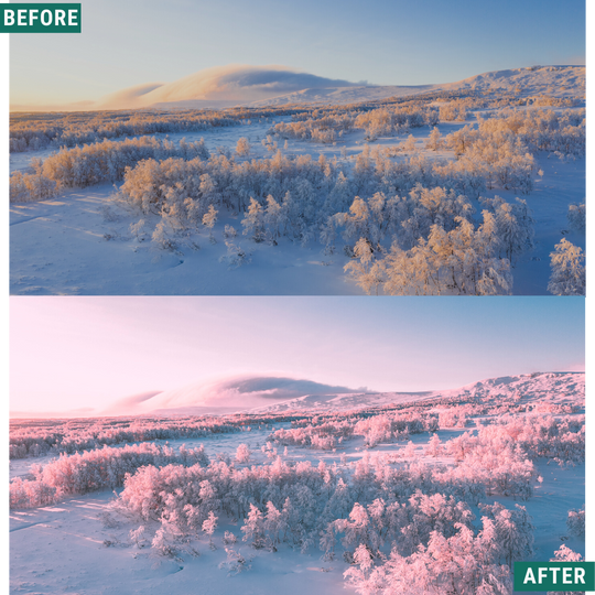 Winterdämmerung Lightroom Presets Pack