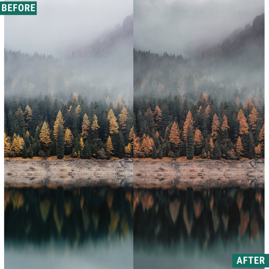 Rustikaler Herbst Lightroom Presets Pack
