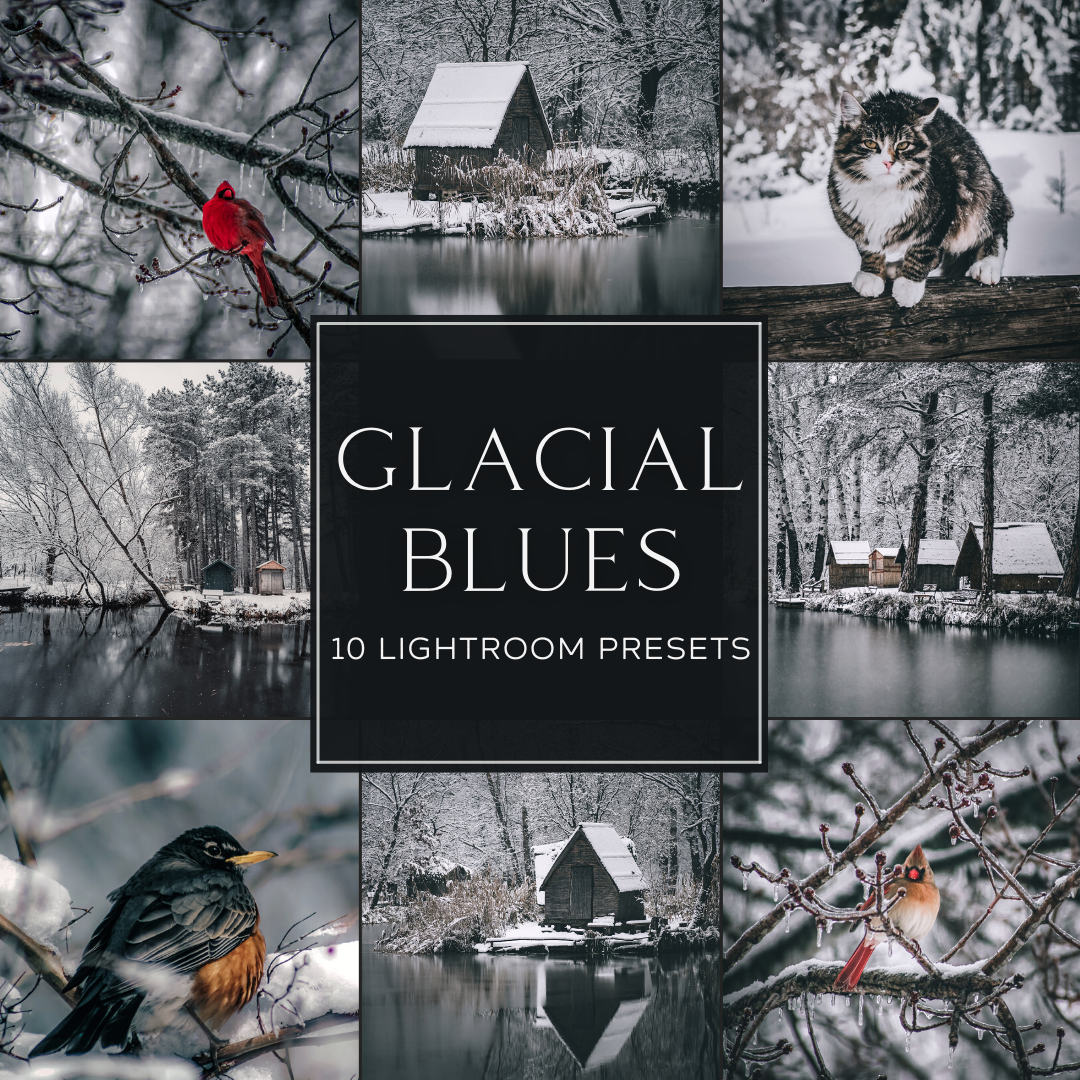 Glacial Blues Lightroom Presets Pack