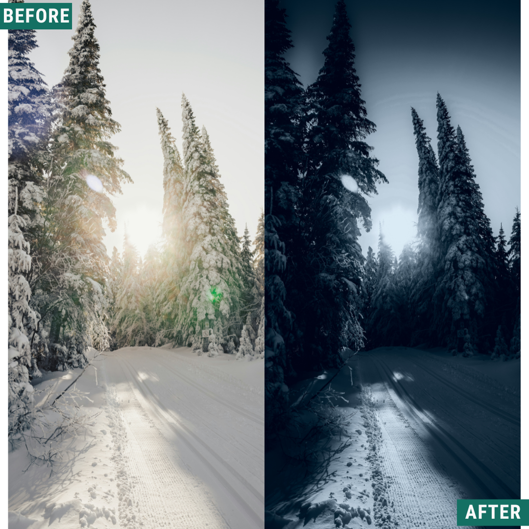 Deep Frost LIMITED Lightroom Presets Pack