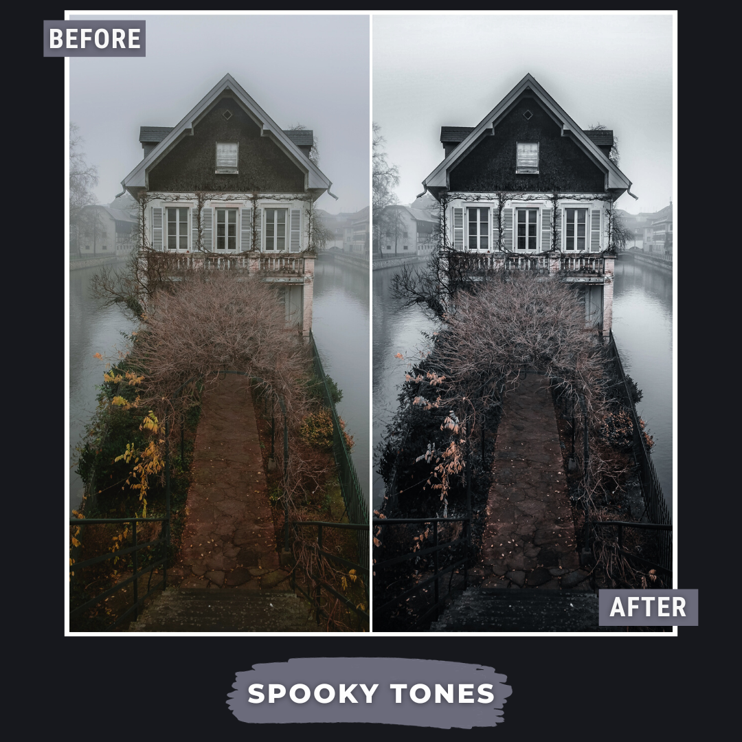 Spooky Bundle LIMITED 60 Lightroom Presets