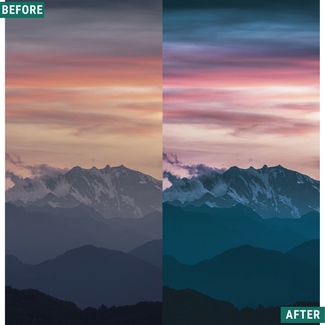 Blue Dusk LIMITIERTES Lightroom-Preset-Paket