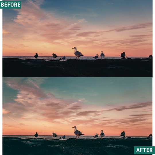 Cyan Dawn Lightroom Presets Pack