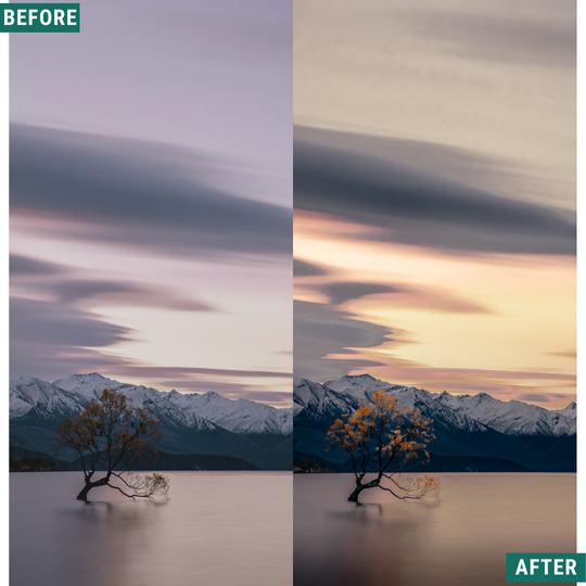 Gold Mood LIMITIERTES Lightroom-Preset-Paket