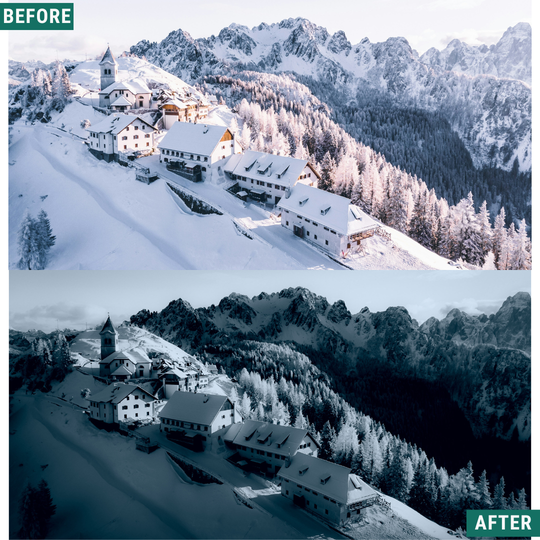 Deep Frost LIMITED Lightroom Presets Pack