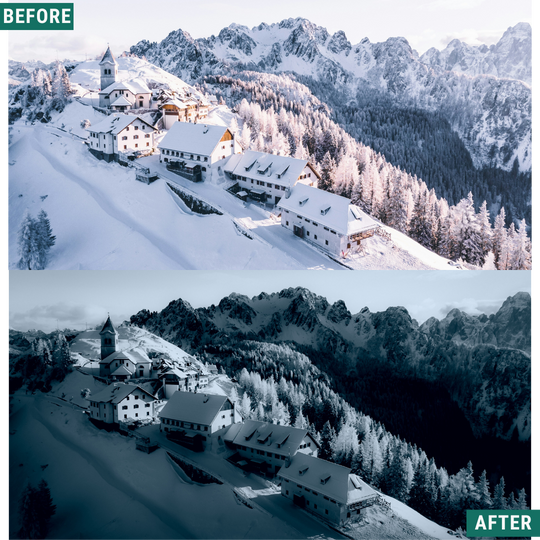 Deep Frost LIMITED Lightroom Presets Pack