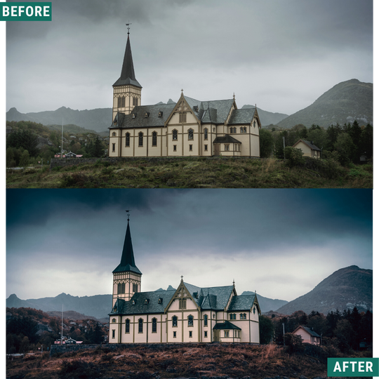 Rustic Dark Lightroom-Presets-Paket