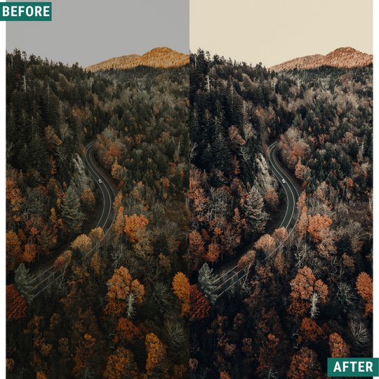 Moody Autumn LIMITED Lightroom Presets Pack