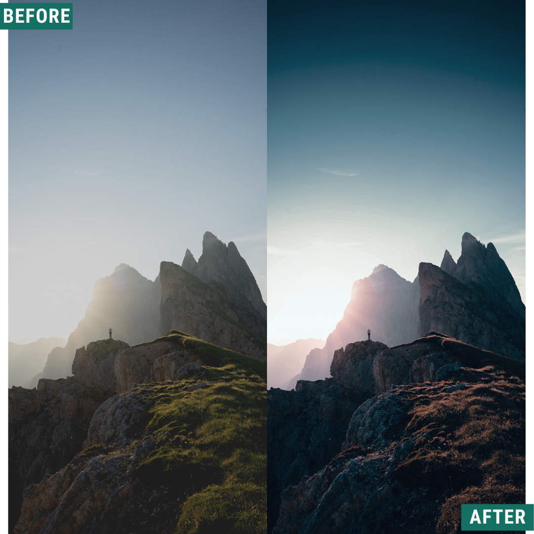 Rustic Dark Lightroom Presets Pack