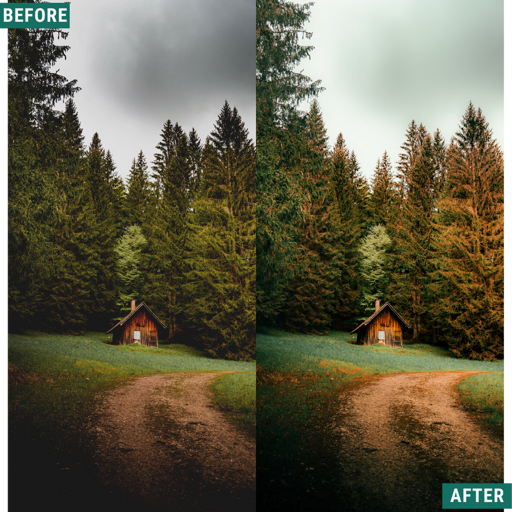 Warm Fall LIMITED Lightroom Presets Pack