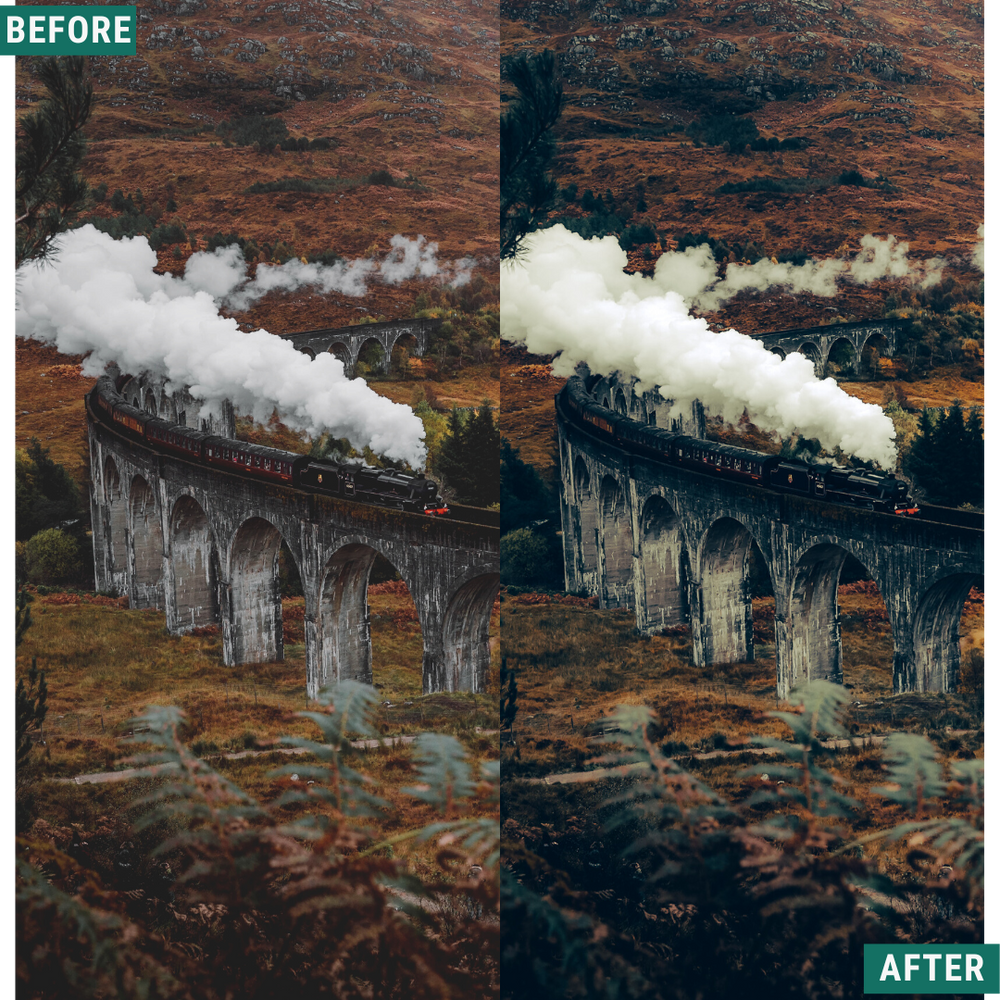 Rustic Green Capture One & LUT Presets Pack