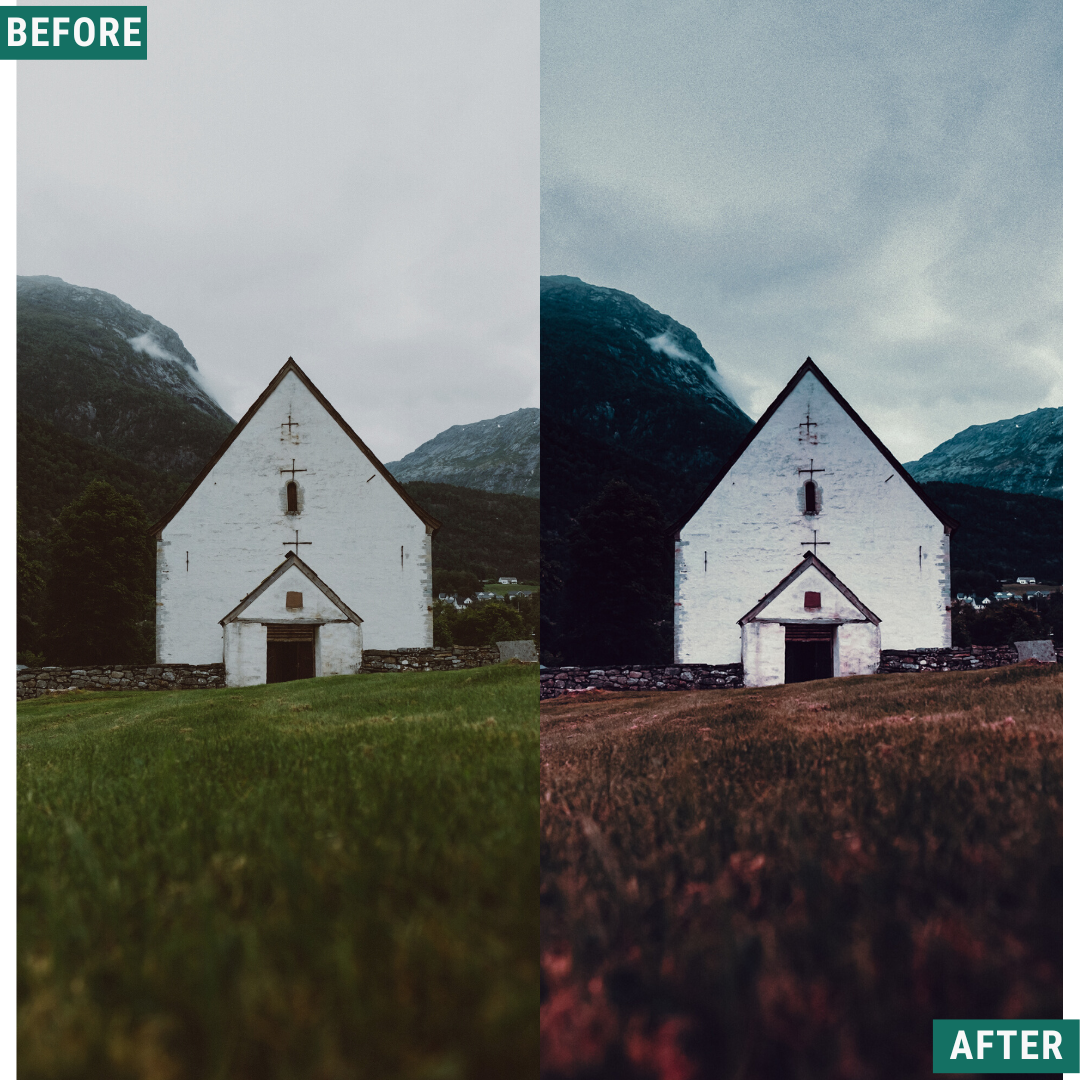 Rustic Dark Lightroom Presets Pack