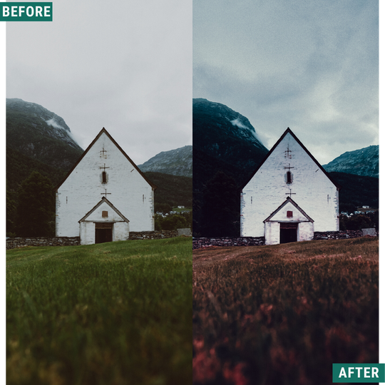 Rustic Dark Lightroom-Presets-Paket