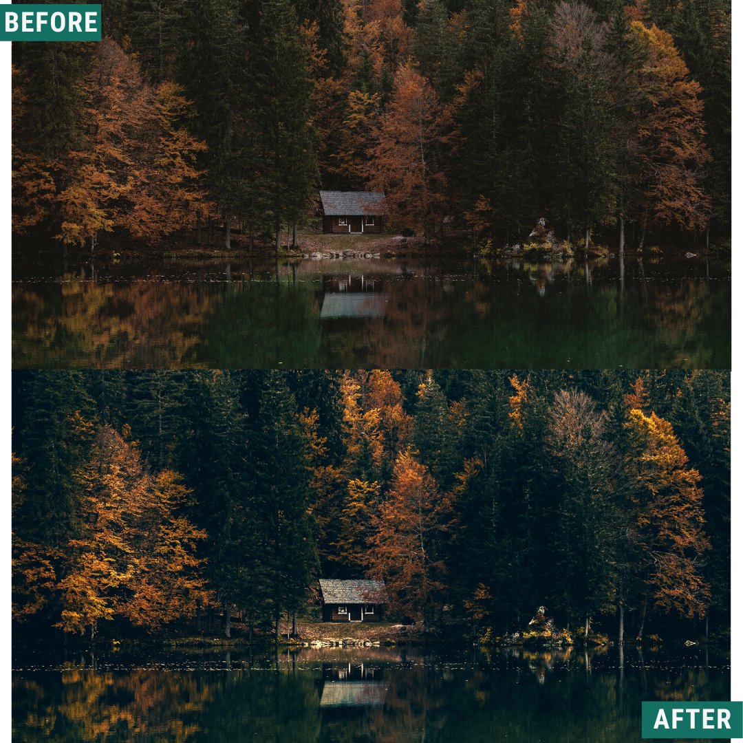 Rustic Green LIMITED Lightroom Presets Pack