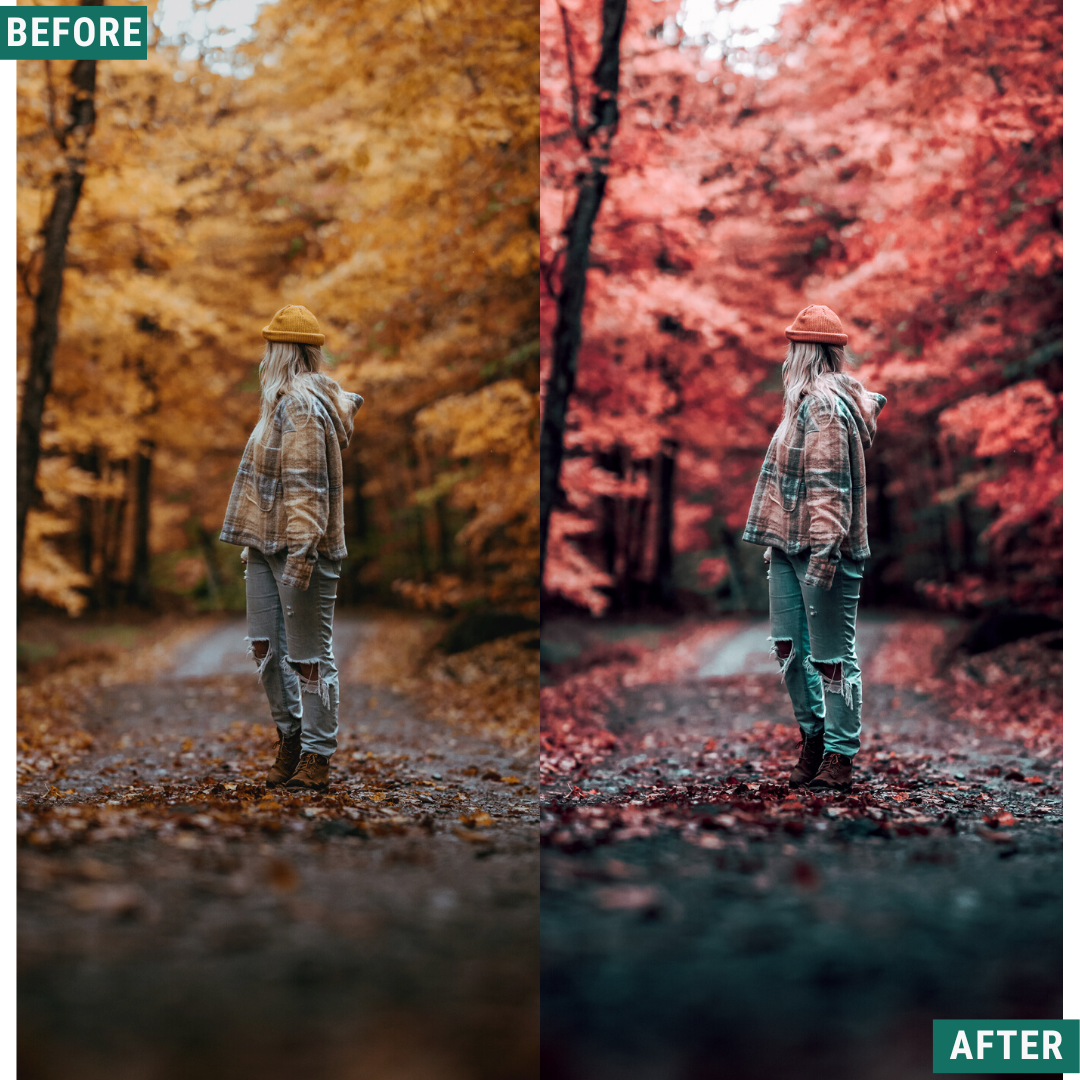 Red Tones LIMITED Lightroom Presets Pack