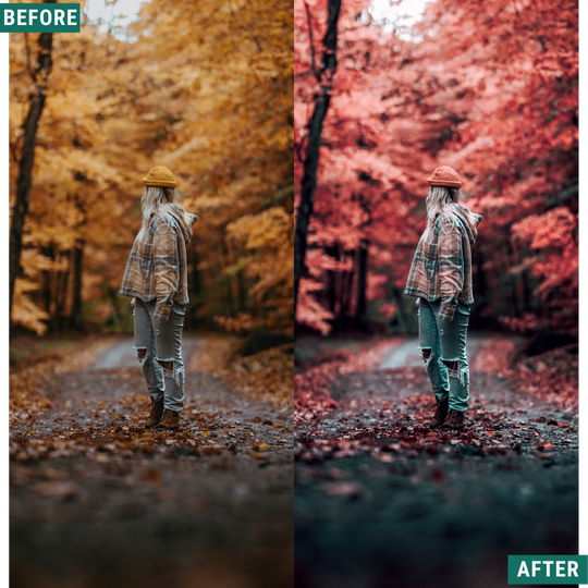 Red Tones LIMITED Lightroom Presets Pack