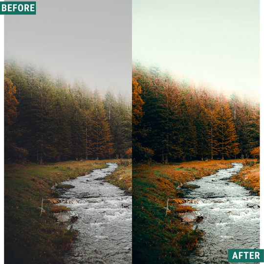 Warm Fall LIMITED Lightroom Presets Pack