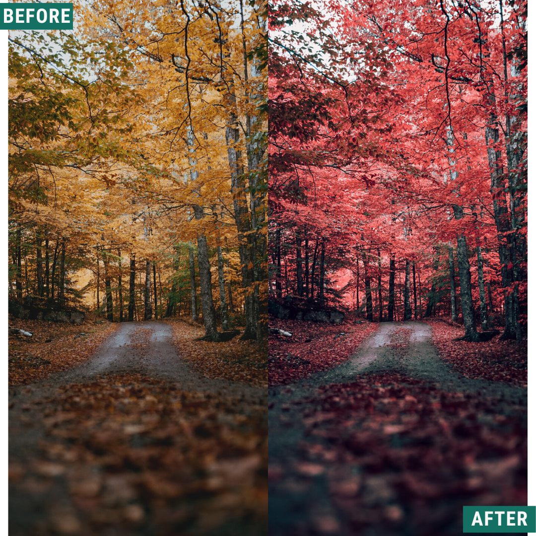 Red Tones LIMITED Lightroom Presets Pack