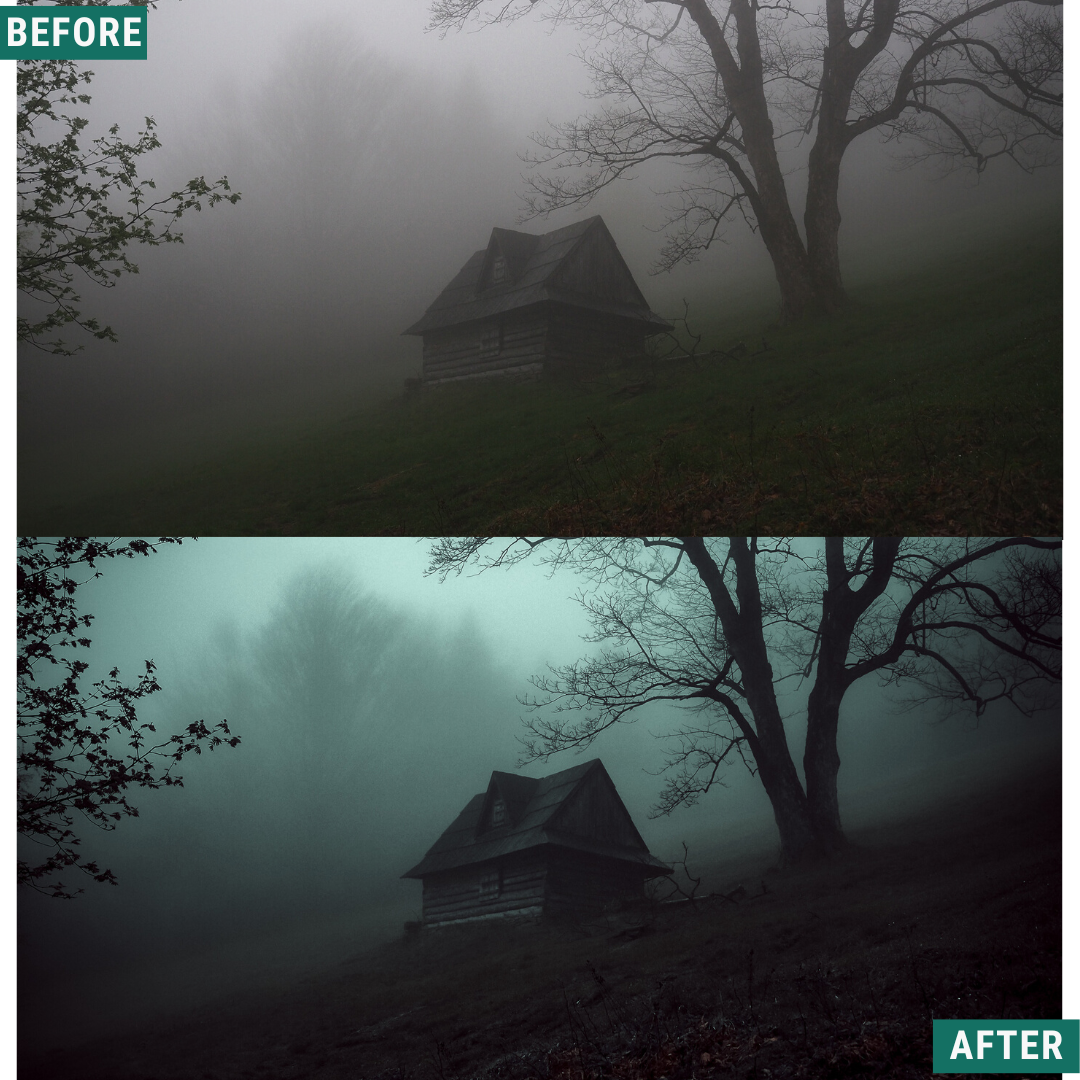 Spooky Green LIMITIERTES Lightroom-Presets-Paket