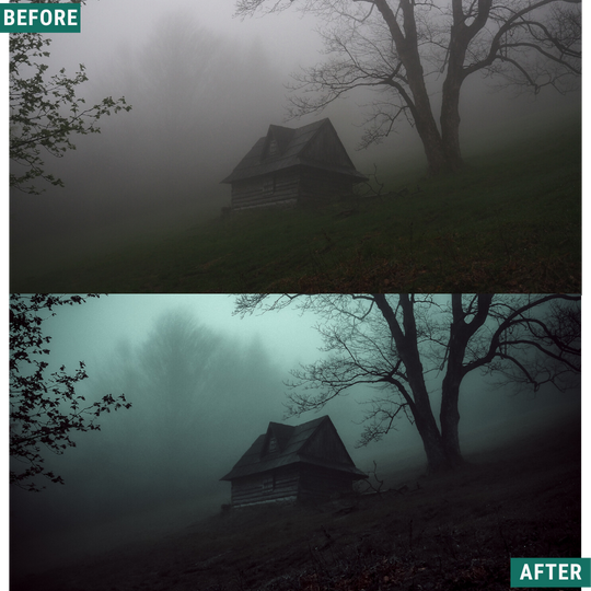 Spooky Green Lightroom Presets Pack