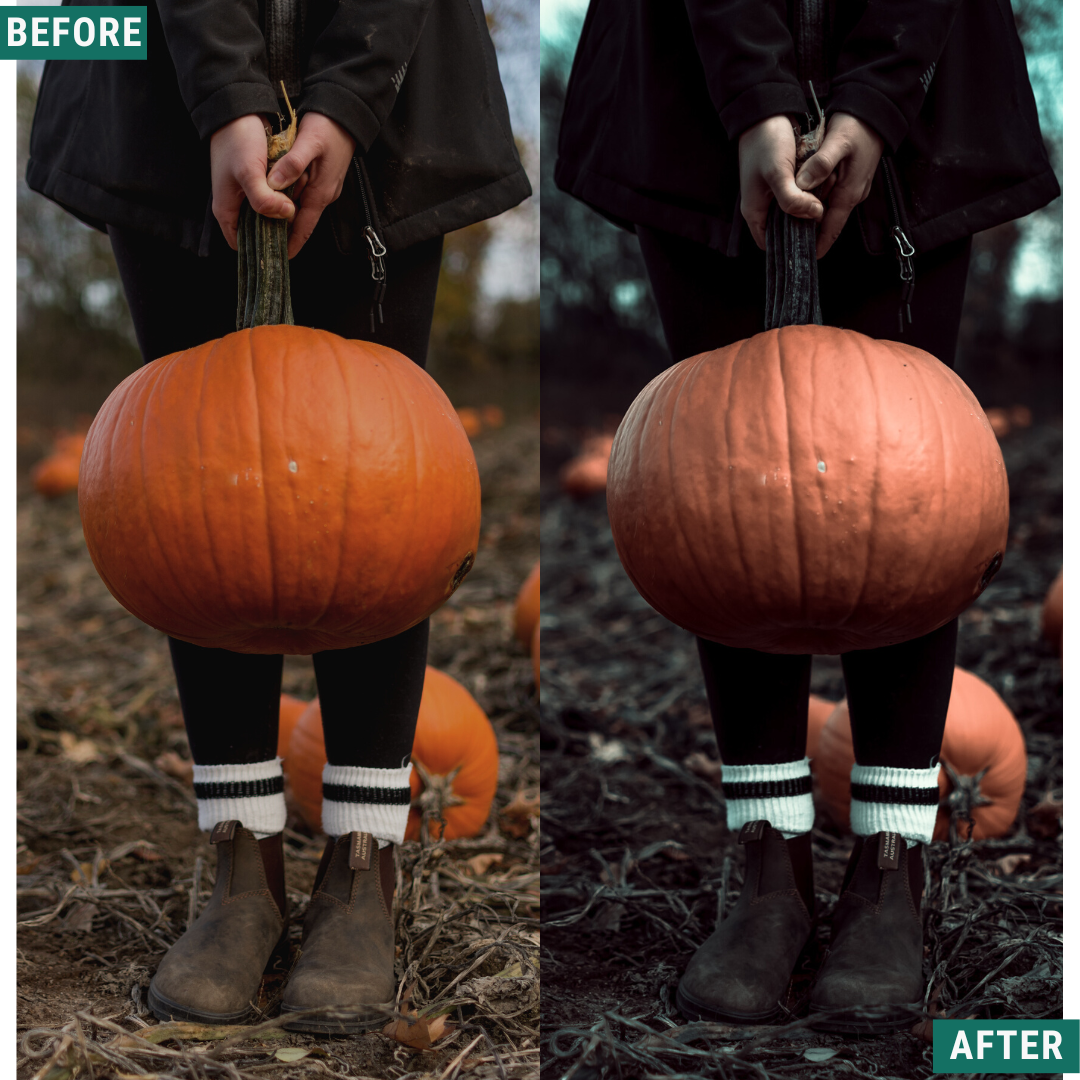 Spooky Green Lightroom Presets Pack