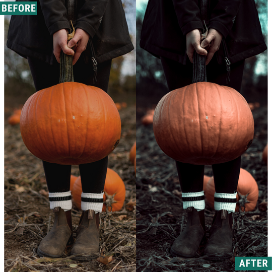 Spooky Green Lightroom Presets Pack