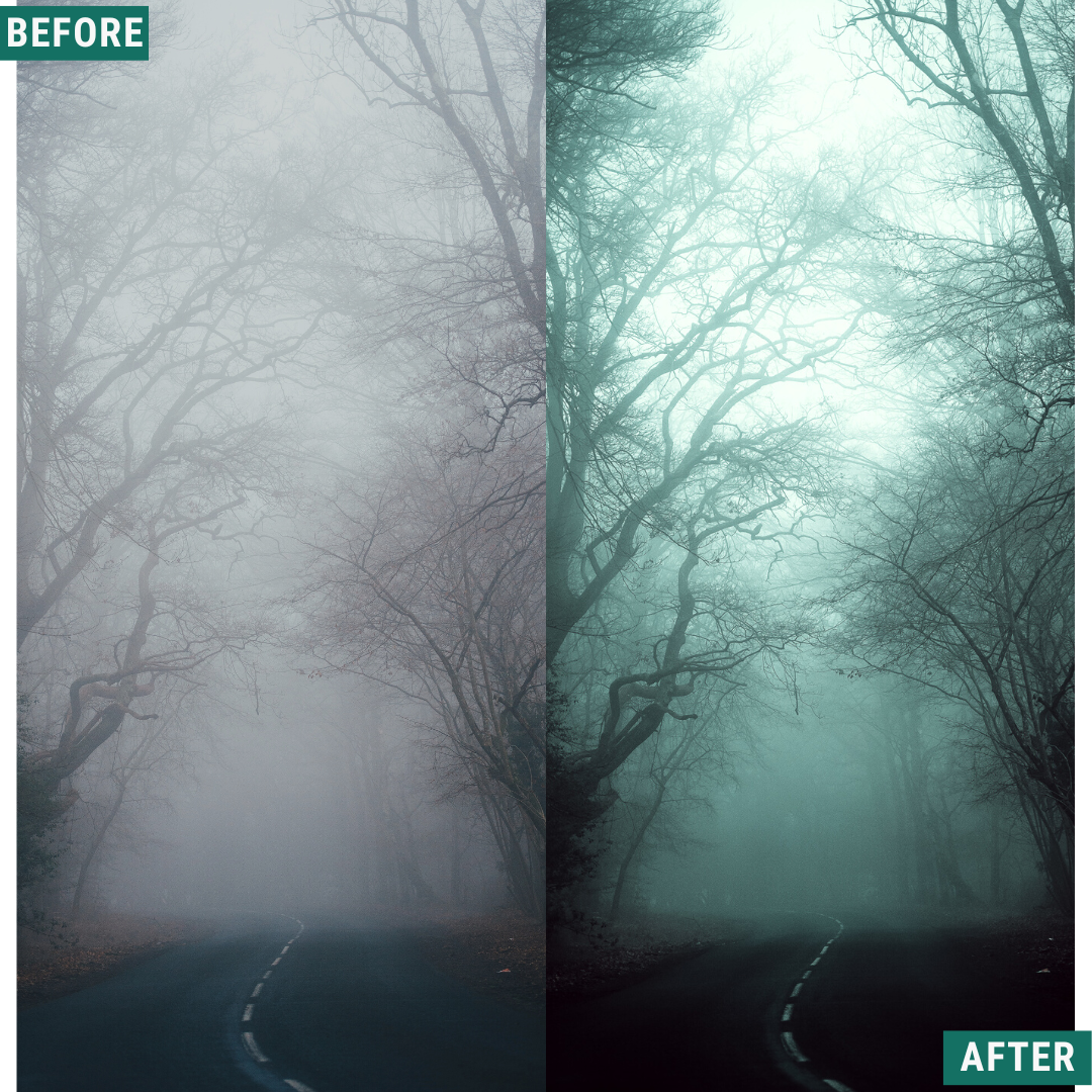 Spooky Green Lightroom Presets Pack