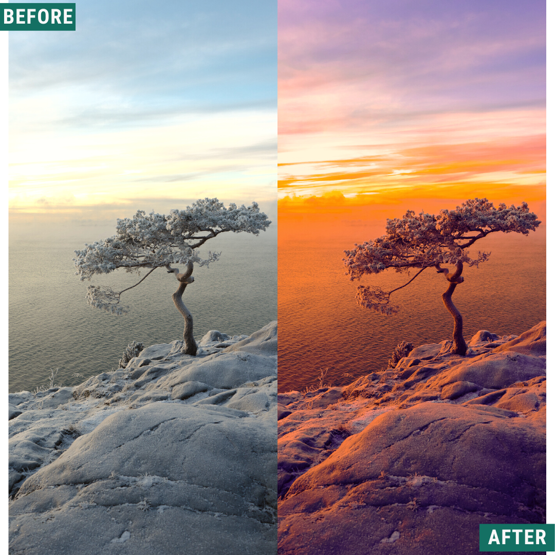 Winter Dusk LIMITED Lightroom Presets Pack