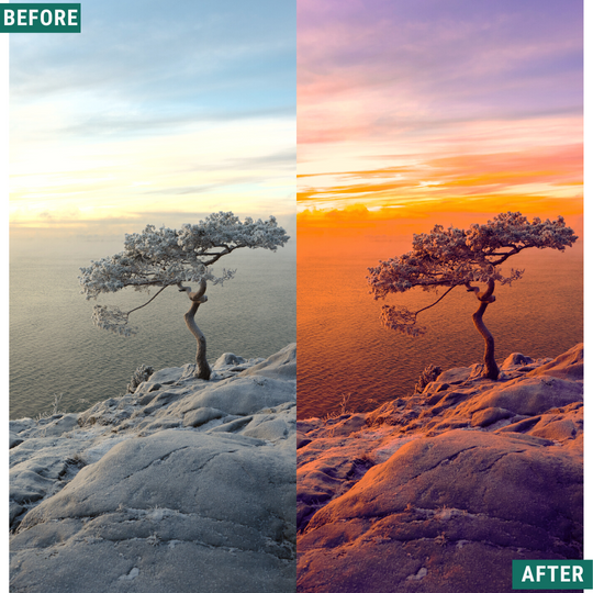 Winter Dusk LIMITED Lightroom Presets Pack