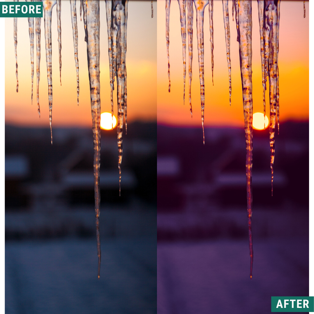 Winter Dusk LIMITED Lightroom Presets Pack