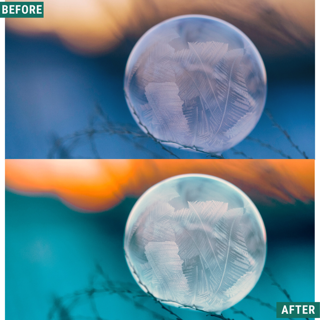 Teal Winter Lightroom Presets Pack