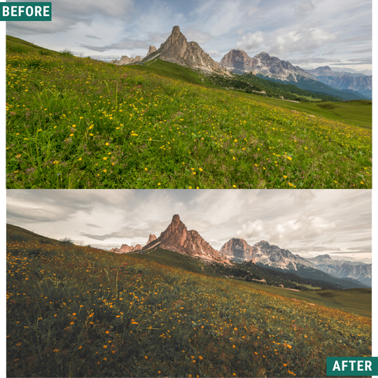 Gold Valley LIMITED Lightroom Presets Pack