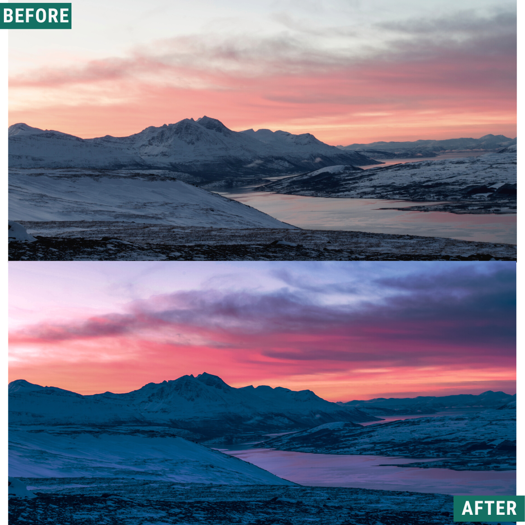 Blue Winter LIMITED Lightroom Presets Pack