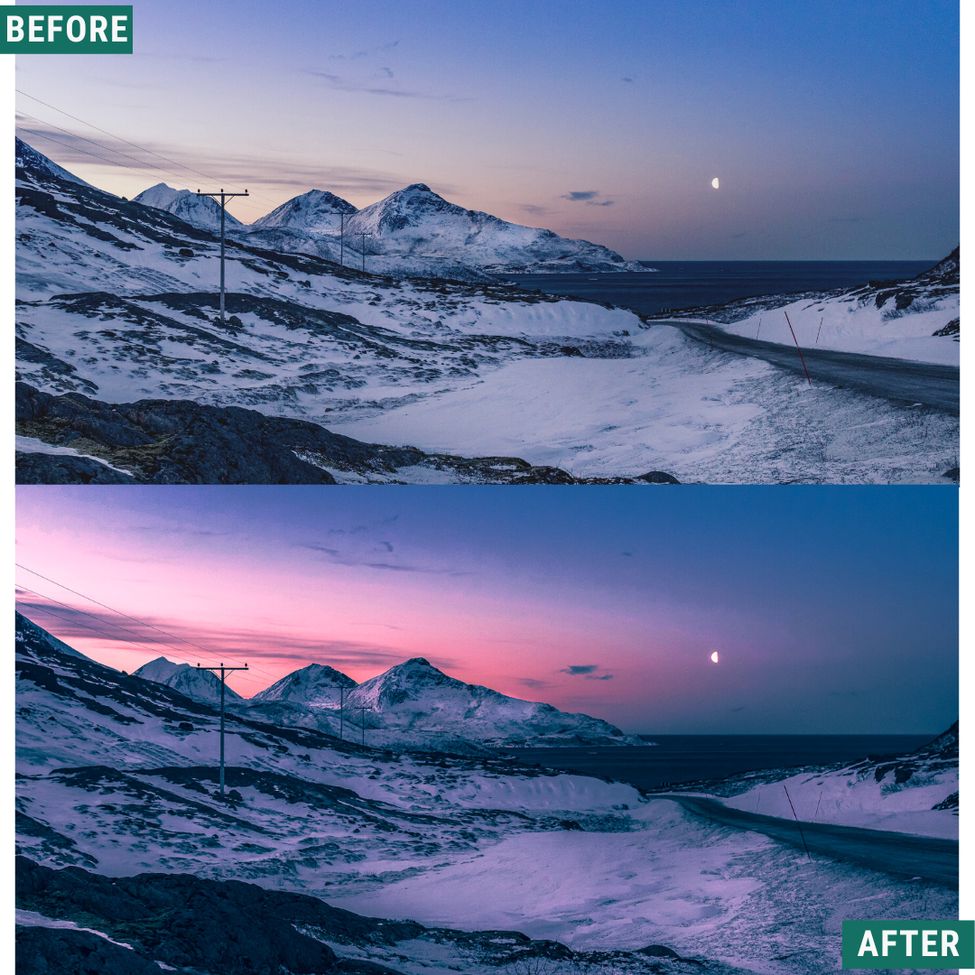 Blue Winter LIMITIERTES Lightroom-Presets-Paket