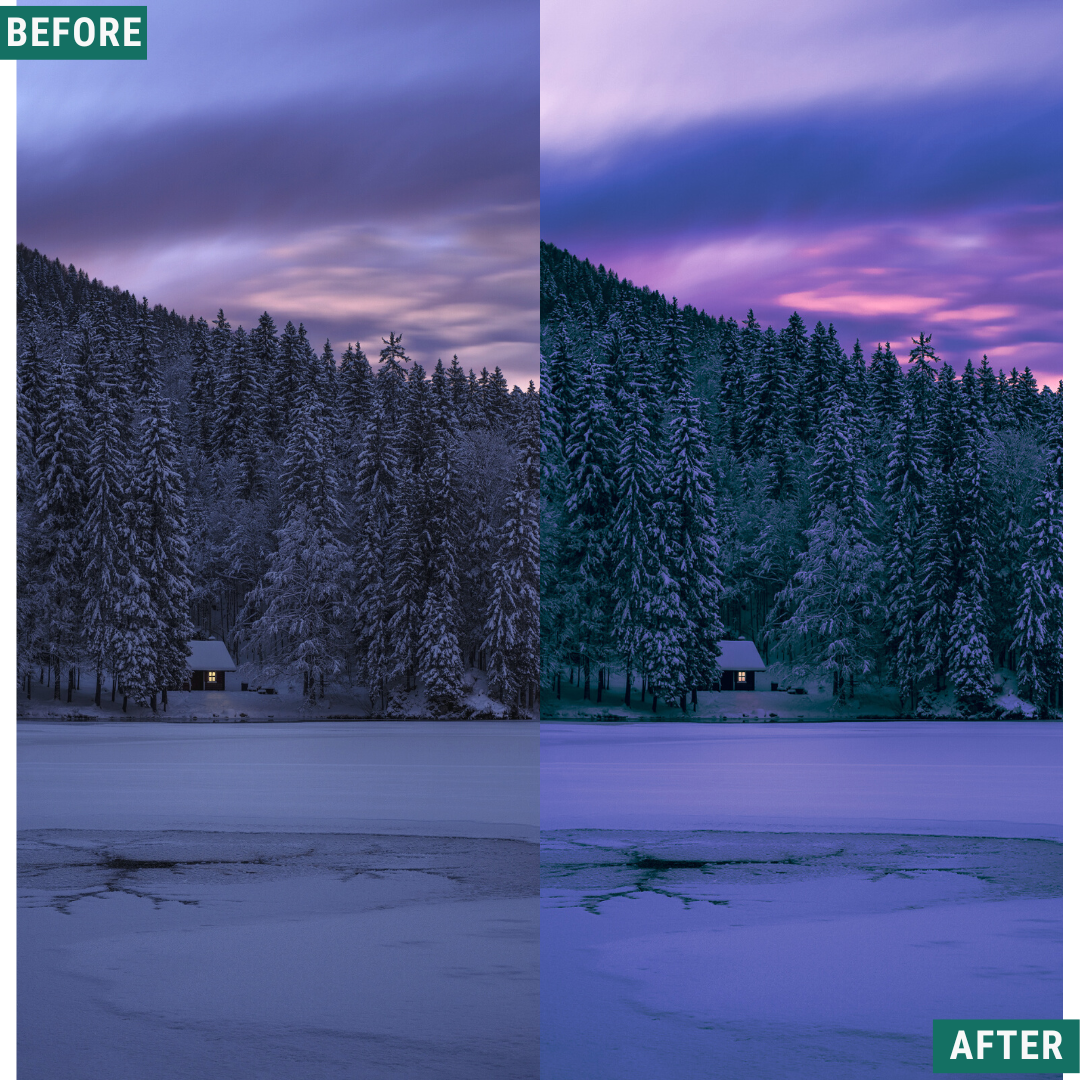 Blue Winter LIMITED Lightroom Presets Pack