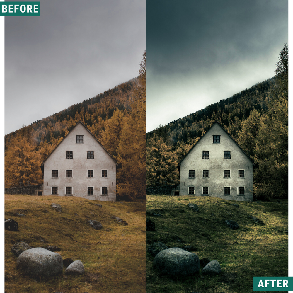 Moody Land LIMITIERTES Lightroom-Presets-Paket