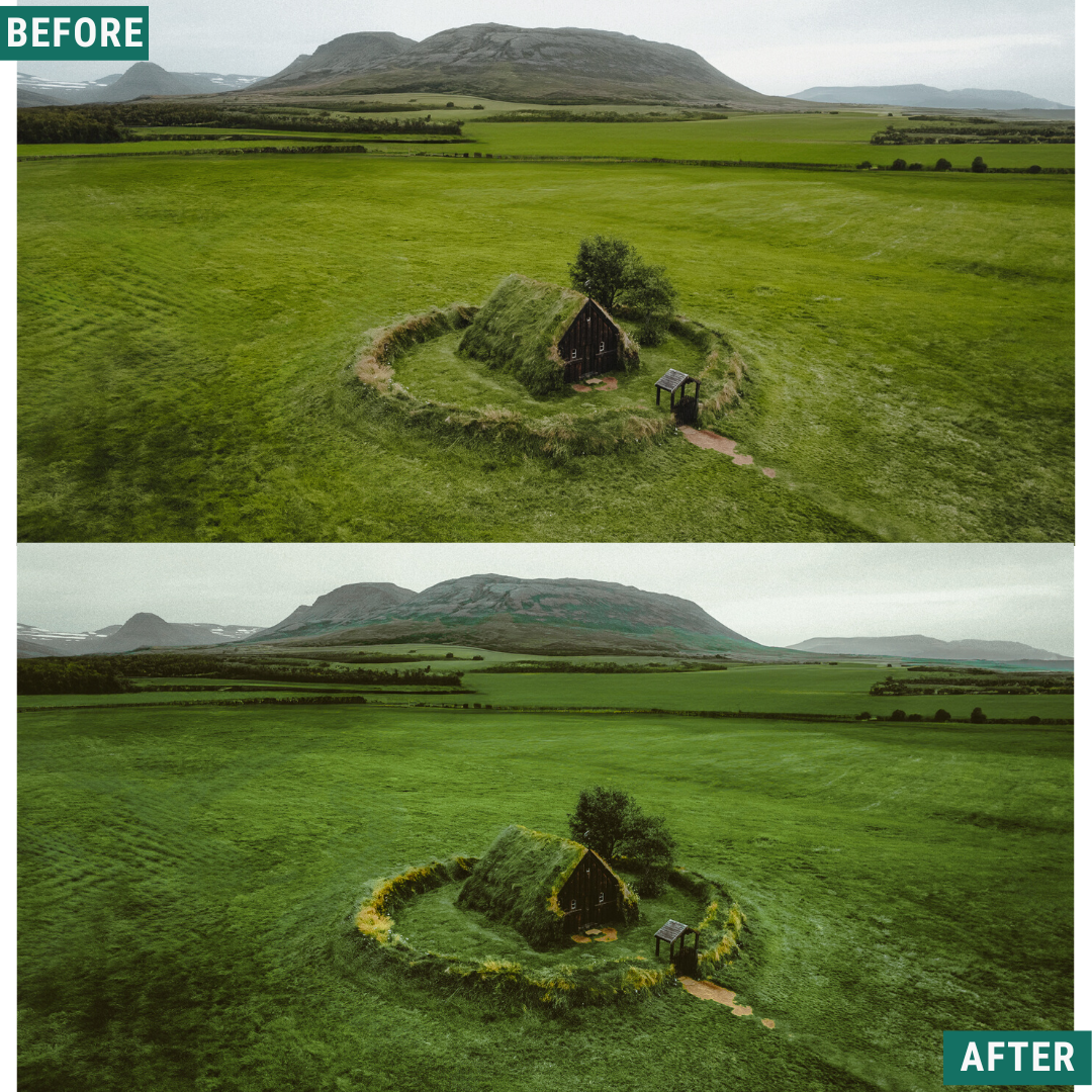 Dark Green Lightroom Presets Pack